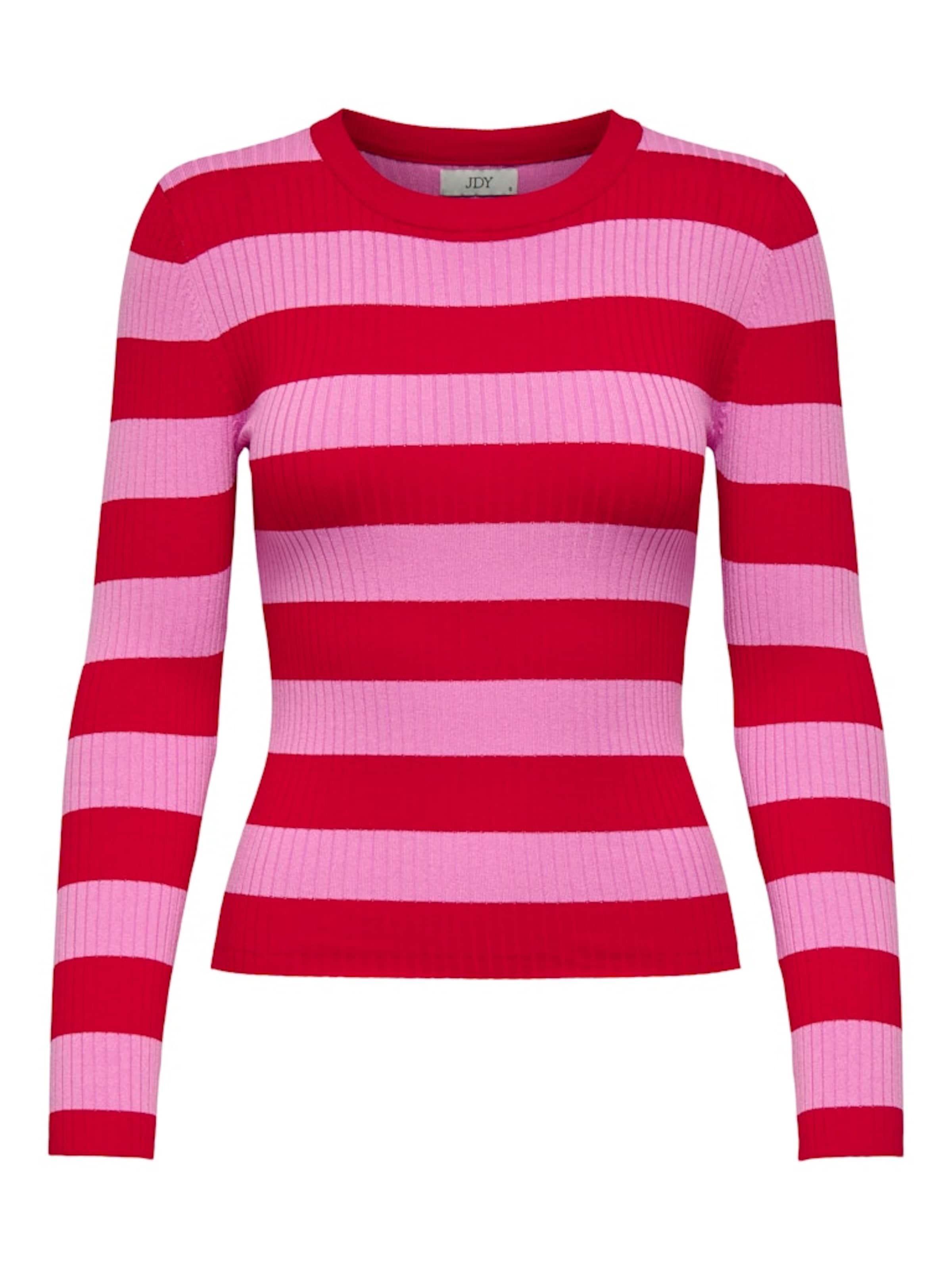 JDY Sweater 'JDYPlum' in Red: front