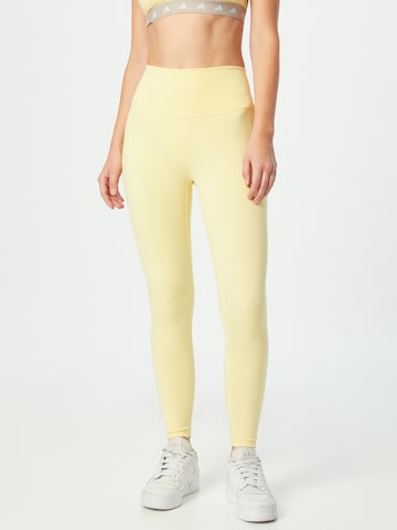 ADIDAS SPORTSWEAR Skinny Sporthose 'Studio' in Gelb: predná strana