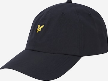 Lyle & Scott Cap in Blau: predná strana