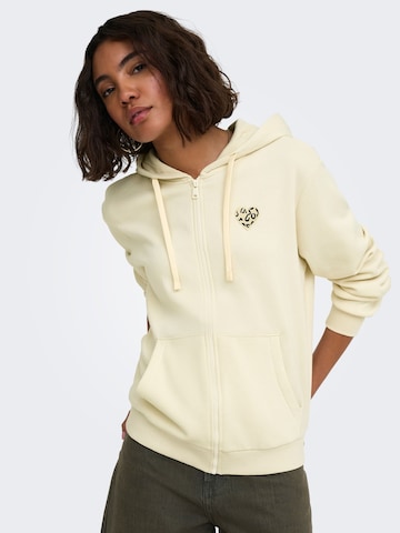 Veste de survêtement 'ONLJo' ONLY en beige