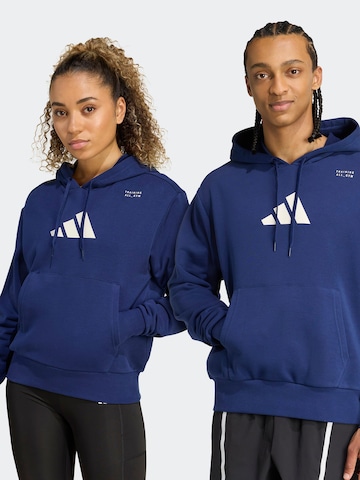 ADIDAS PERFORMANCE Sportovní mikina – modrá