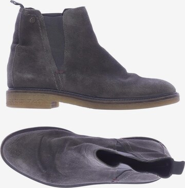 TOMMY HILFIGER Stiefelette 37 in Grau: predná strana