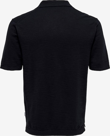 Only & Sons T-shirt 'Ace' i blå