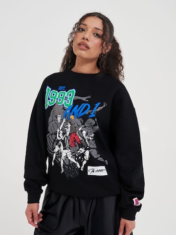 AND1 Tréning póló '1993 Dunk' - fekete: elől