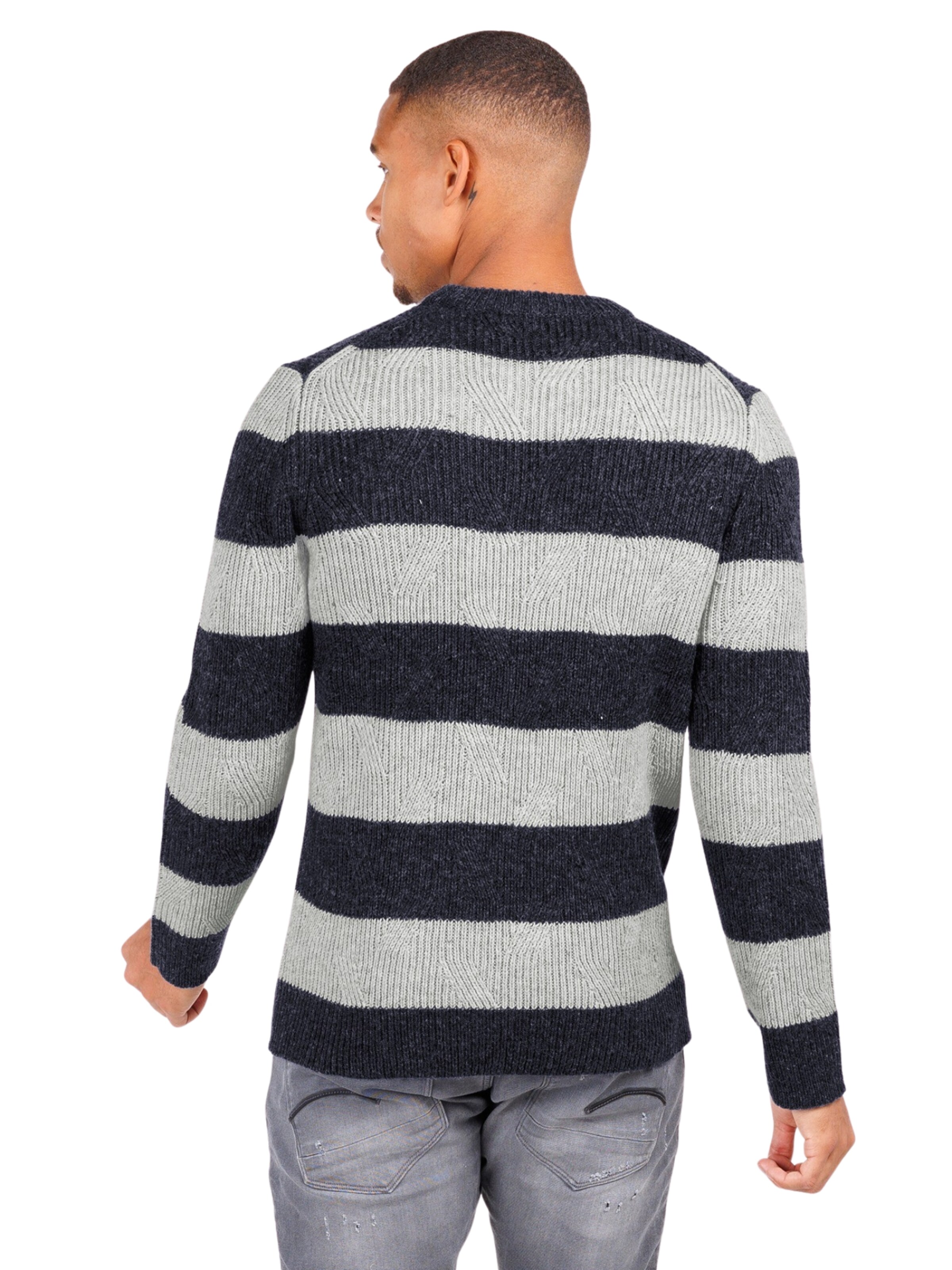 Key Largo Pullover 'HARRY' in Braun