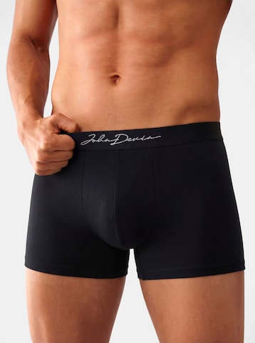 JOHN DEVIN Boxer shorts in Black: front