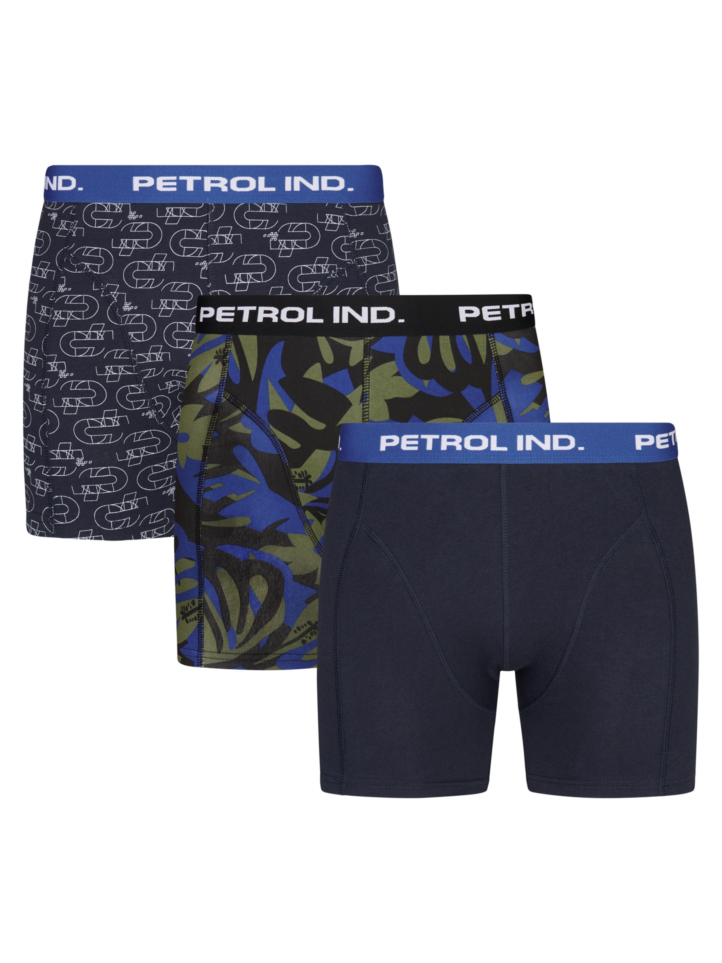 Petrol Industries Boxershorts 'Shorewalk' in Gemengde kleuren: voorkant