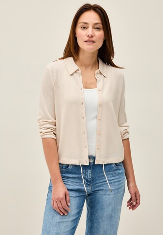 CECIL Strickjacke in Beige: Vorderseite