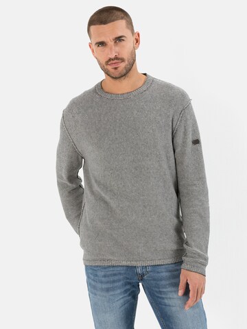 CAMEL ACTIVE Sweater in Grey: front