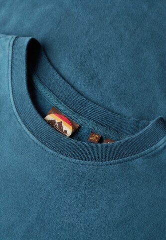 Superdry Tričko 'Classic' – modrá