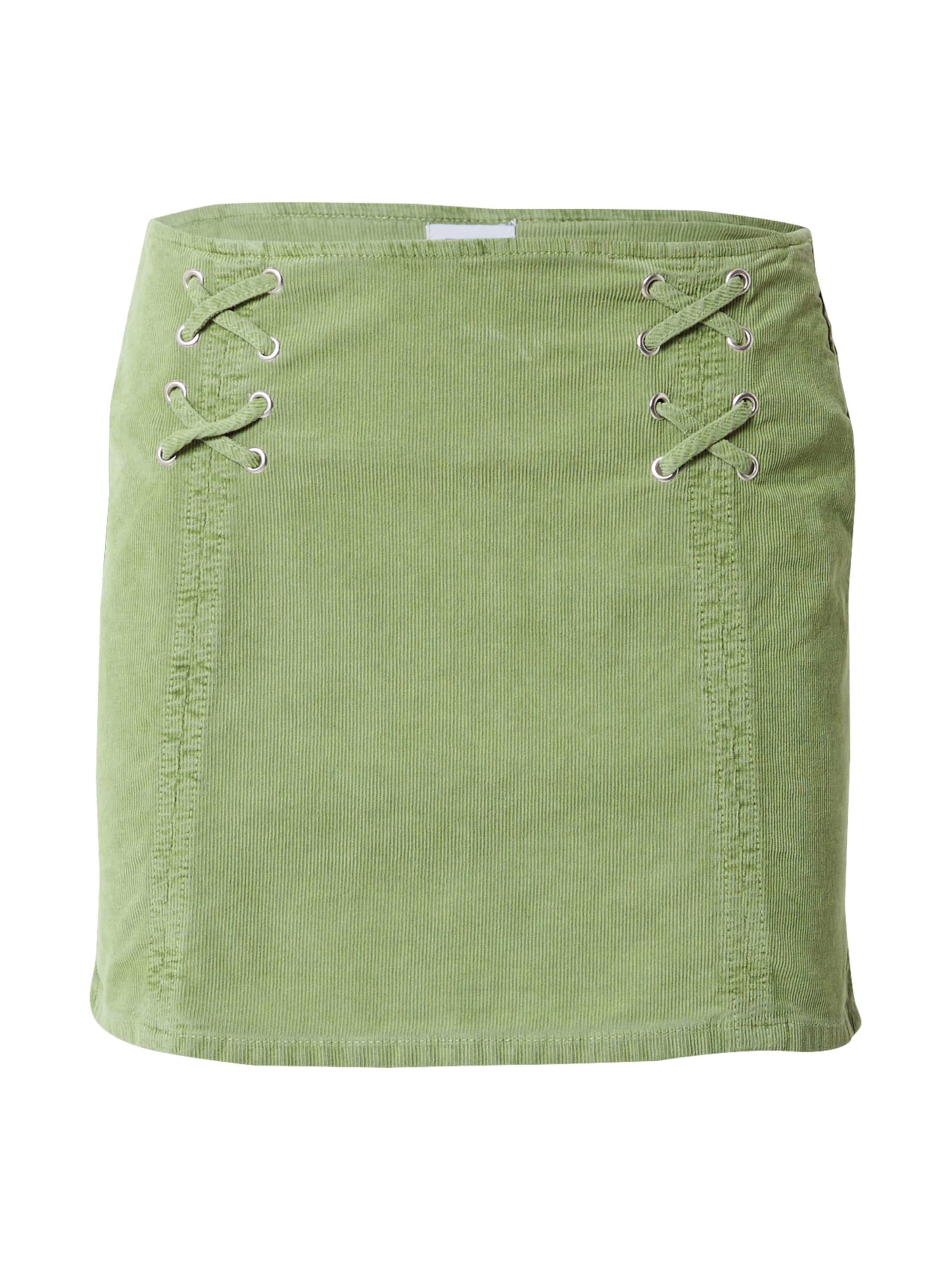 Jupe BDG Urban Outfitters en vert : devant