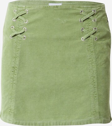 Jupe BDG Urban Outfitters en vert : devant