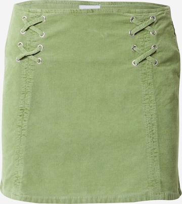 Jupe BDG Urban Outfitters en vert : devant