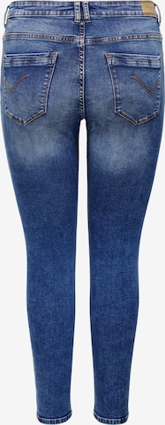 ONLY Carmakoma Skinny Jeans 'Laola' in Blauw
