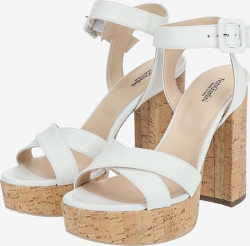 Nero Giardini Strap Sandals in White