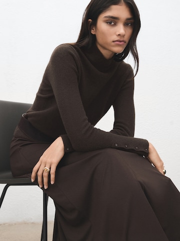 MANGO Sweater 'SIMONE' in Brown