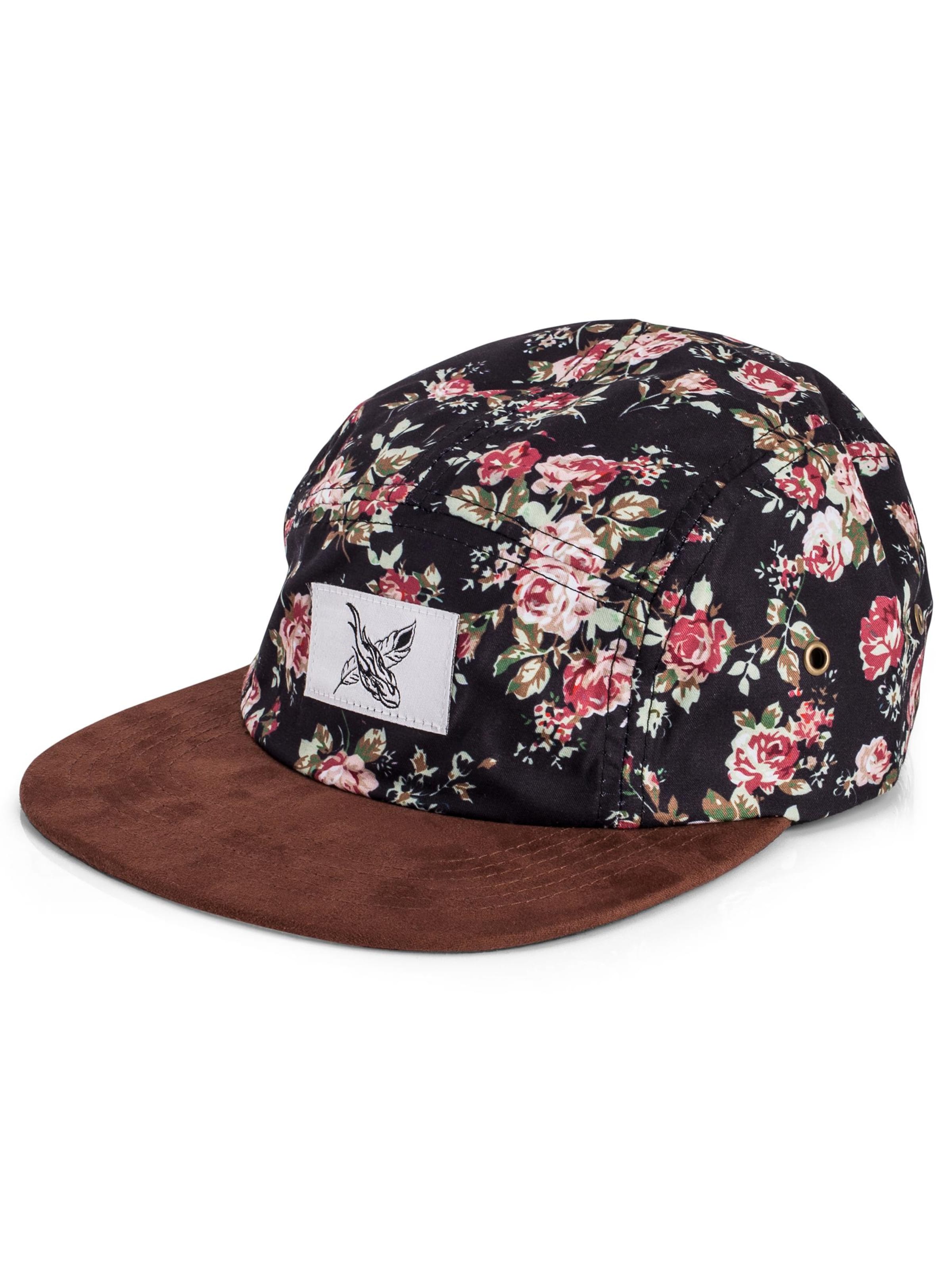 Blackskies Cap 'Port 5-Panel'‌‌‌‌ in Braun: Vorderseite
