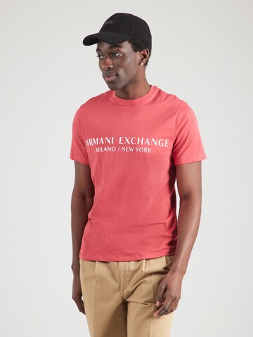 ARMANI EXCHANGE Regular fit Shirt '8NZT72' in Red: front