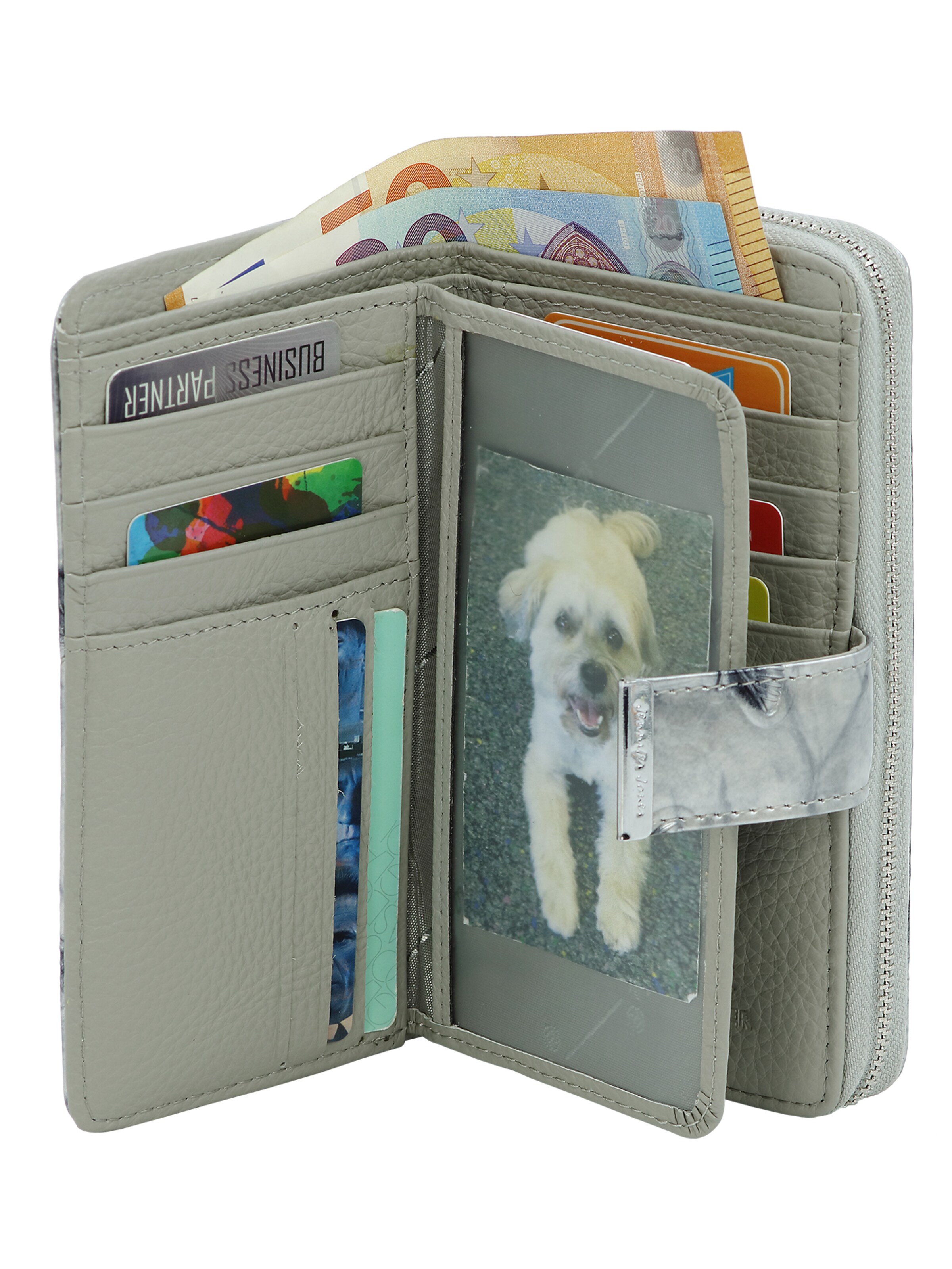 Jennifer Jones Wallet in Silver