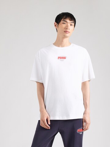 PUMA Funktionsshirt 'Ess' in Weiß