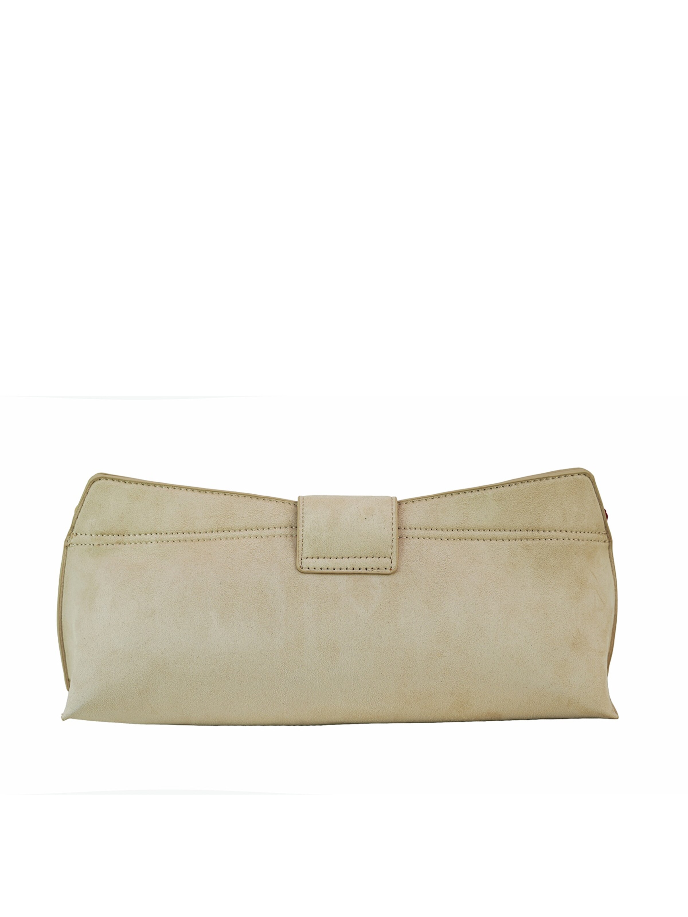 Pochette 'Pochette Sandra Bruno Magli PU Leather Zip' di Bruno Magli in beige