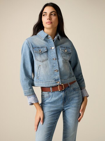 oltre - Chaqueta de entretiempo en azul: frente