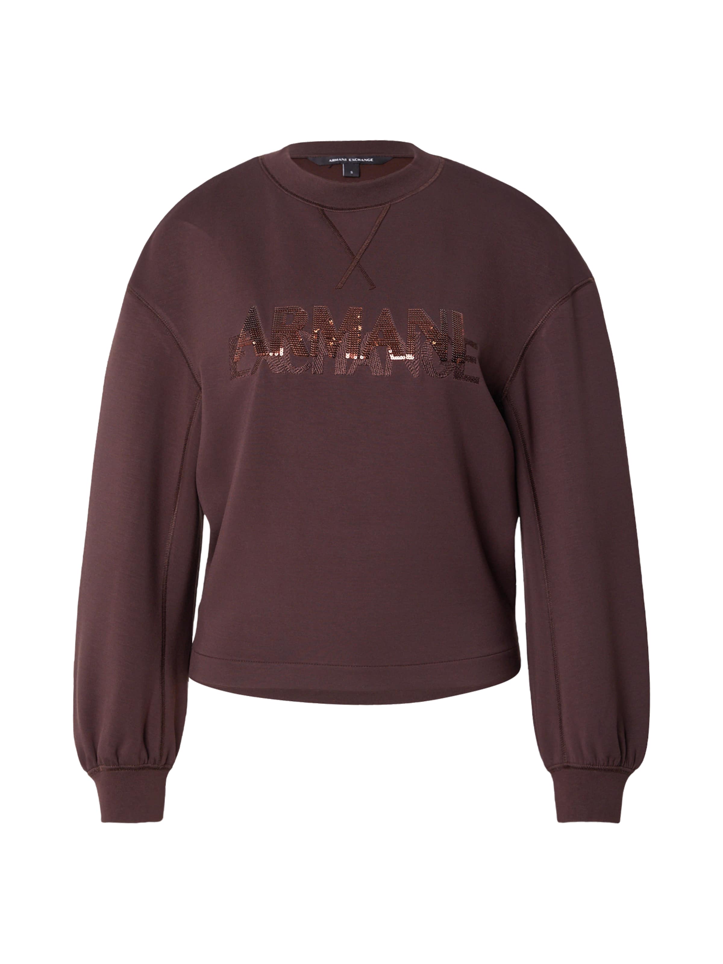 ARMANI EXCHANGE Mikina - Červená: predná strana