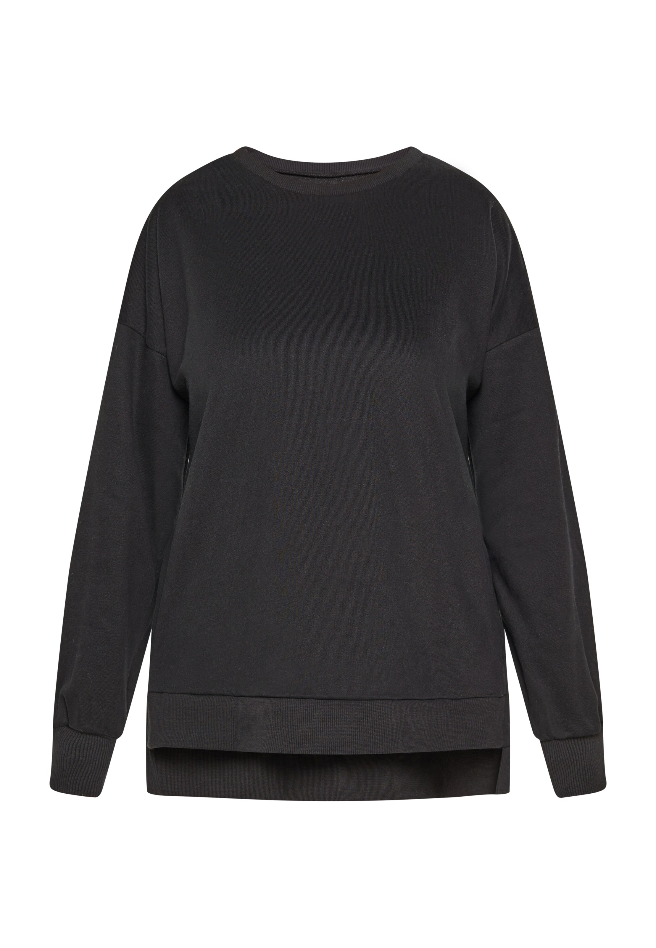 usha BLUE LABEL Μπλούζα φούτερ σε μαύρο: μπροστά