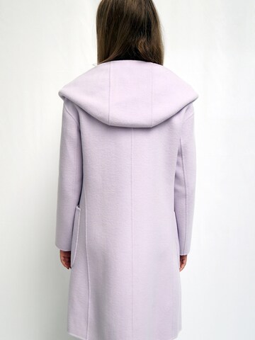 Funk since 1776 Between-Seasons Coat in Purple