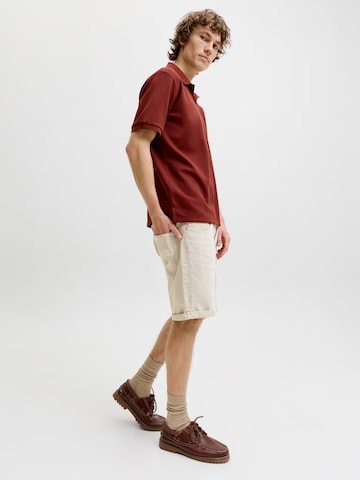 JACK & JONES Regular Shorts 'JJIRICK JJICON' in Beige