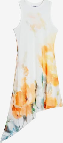 Robe Desigual en blanc : devant