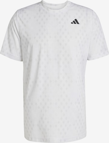 balts ADIDAS PERFORMANCE Sporta krekls 'CLUB': no priekšpuses