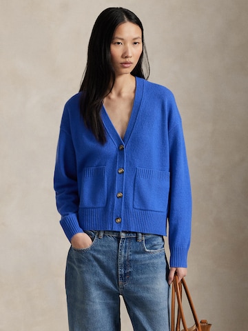 Polo Ralph Lauren Вязаная кофта в Синий: спереди