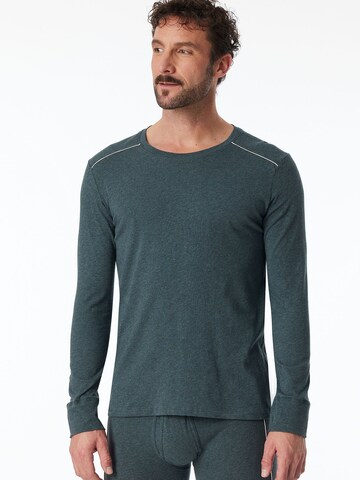 SCHIESSER Shirt ' Comfort Fit ' in Blauw: voorkant