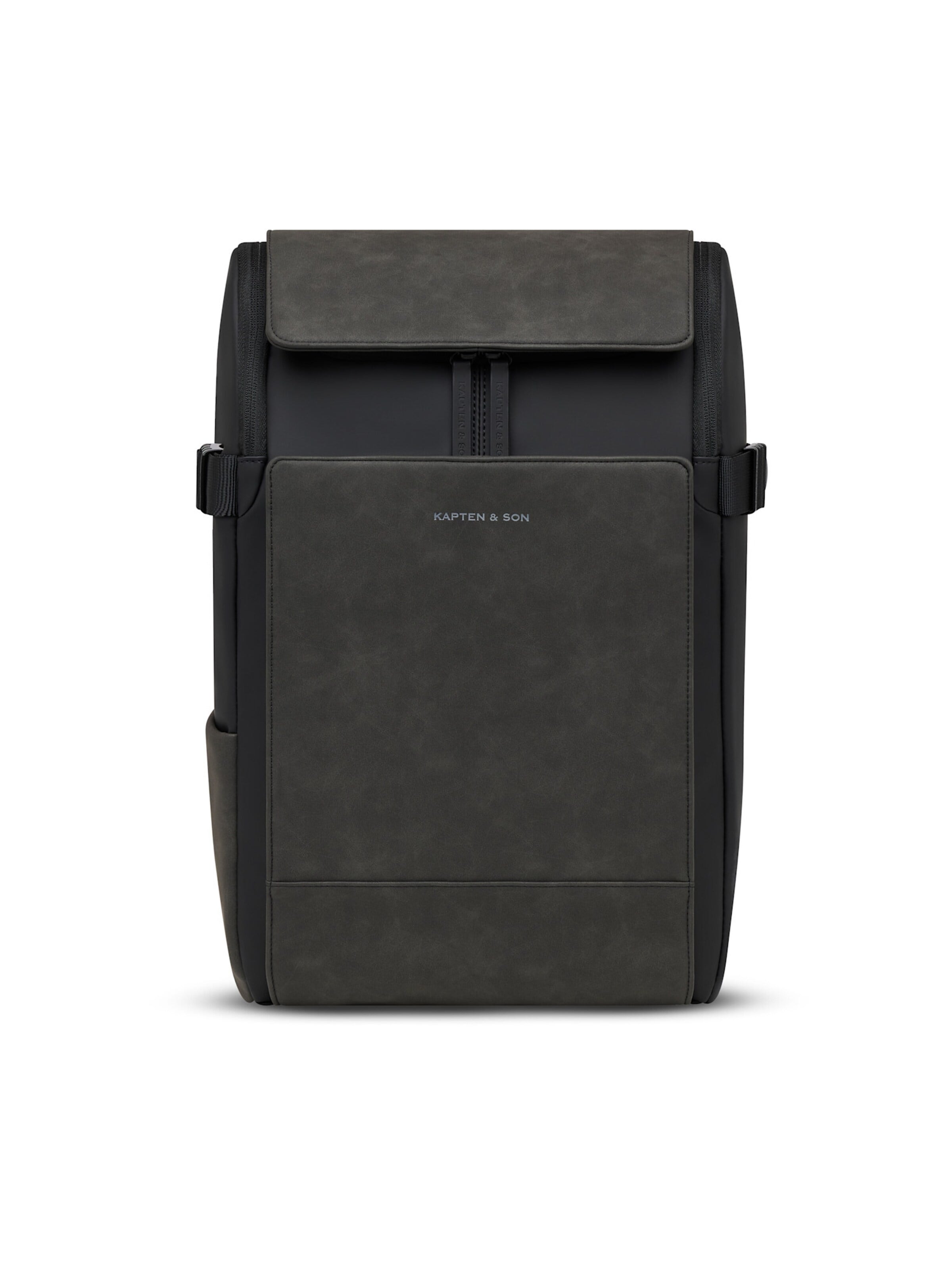 Kapten & Son Rucksack 'Bali Medium'‌‌‌‌‌‌‌‌‌‌ in Schwarz: Vorderseite