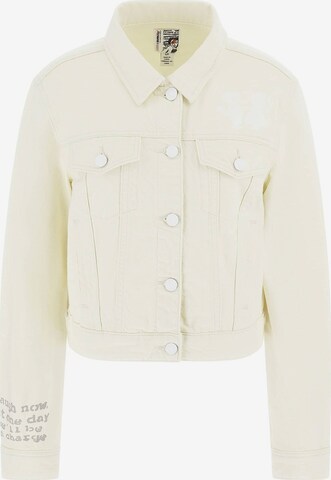 GUESS - Chaqueta de entretiempo 'STEVIE' en blanco: frente