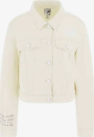 Veste mi-saison 'STEVIE' GUESS en blanc : devant