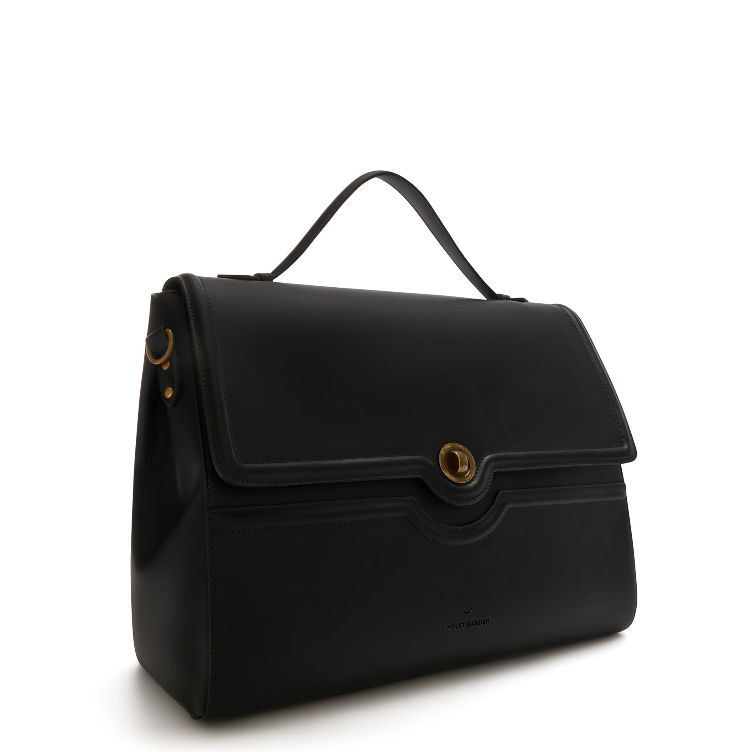 Violet Hamden Handtasche in Schwarz