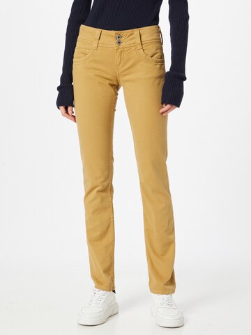 Pepe Jeans Slimfit Jeans 'GEN' in Beige: predná strana