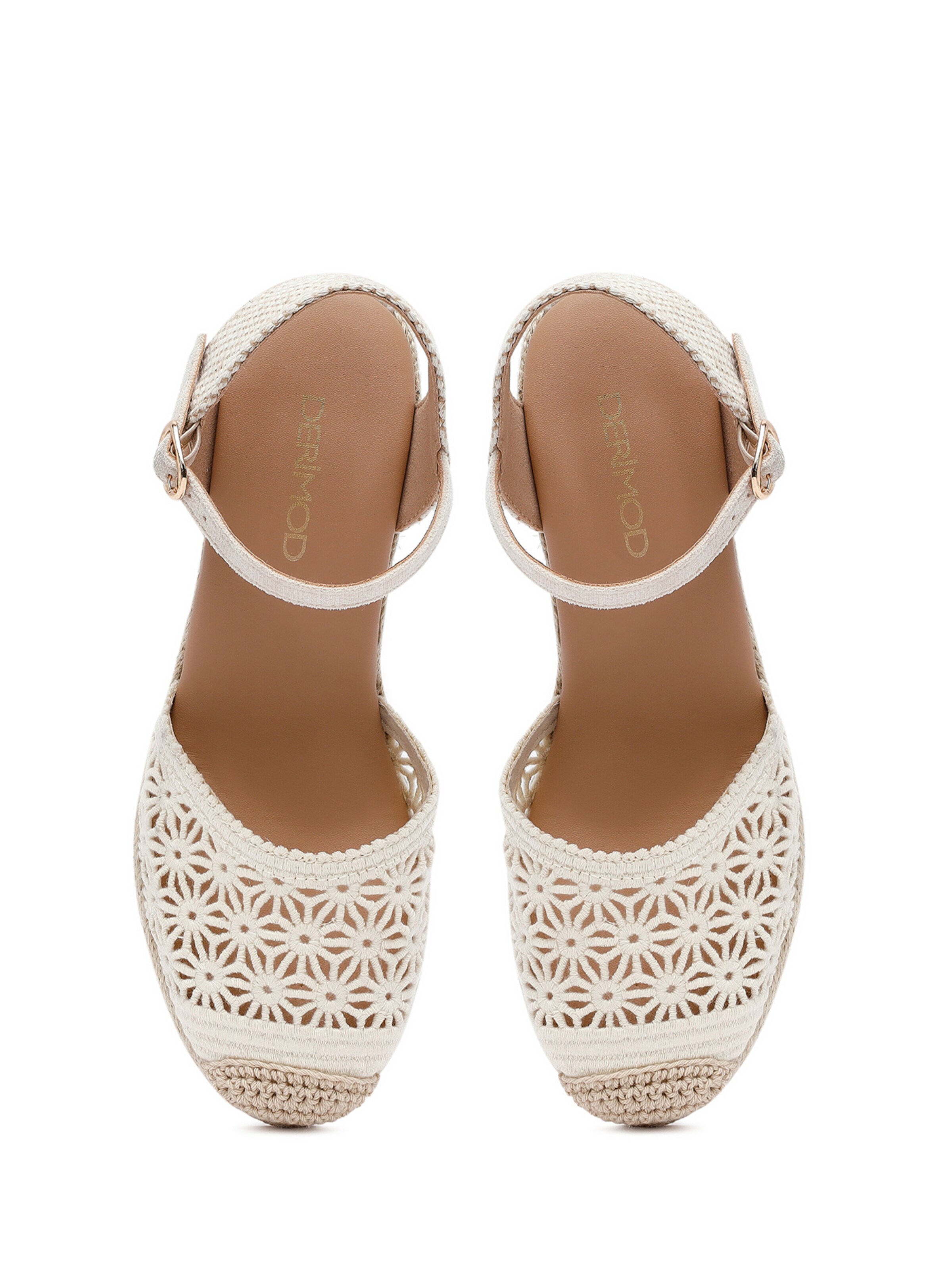 Sandales 'Espadrilles' Derimod en beige