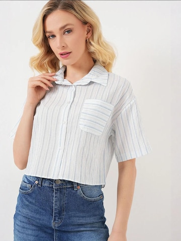 Bigdart Bluse in Blau