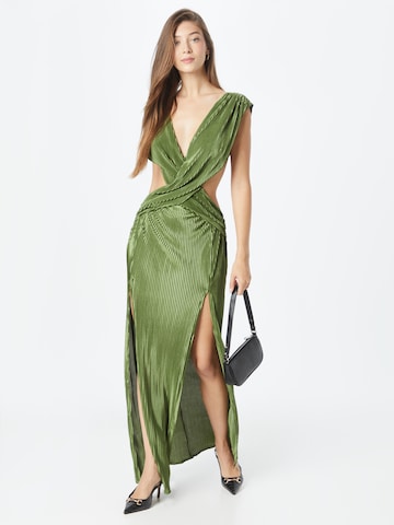 žalia Misspap Vakarinė suknelė