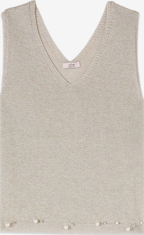 oltre - Jersey en beige: frente
