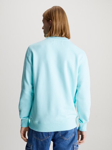 Calvin Klein Jeans Sweatshirt in Blauw