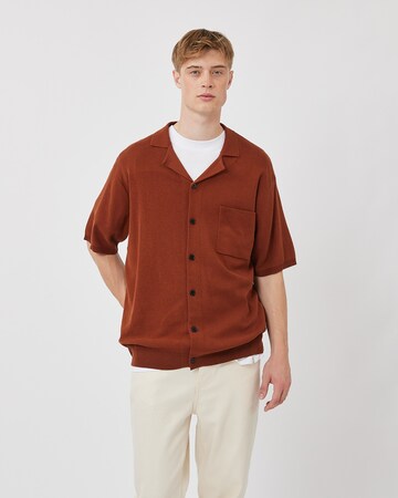 minimum Knit Cardigan 'Jives' in Brown: front
