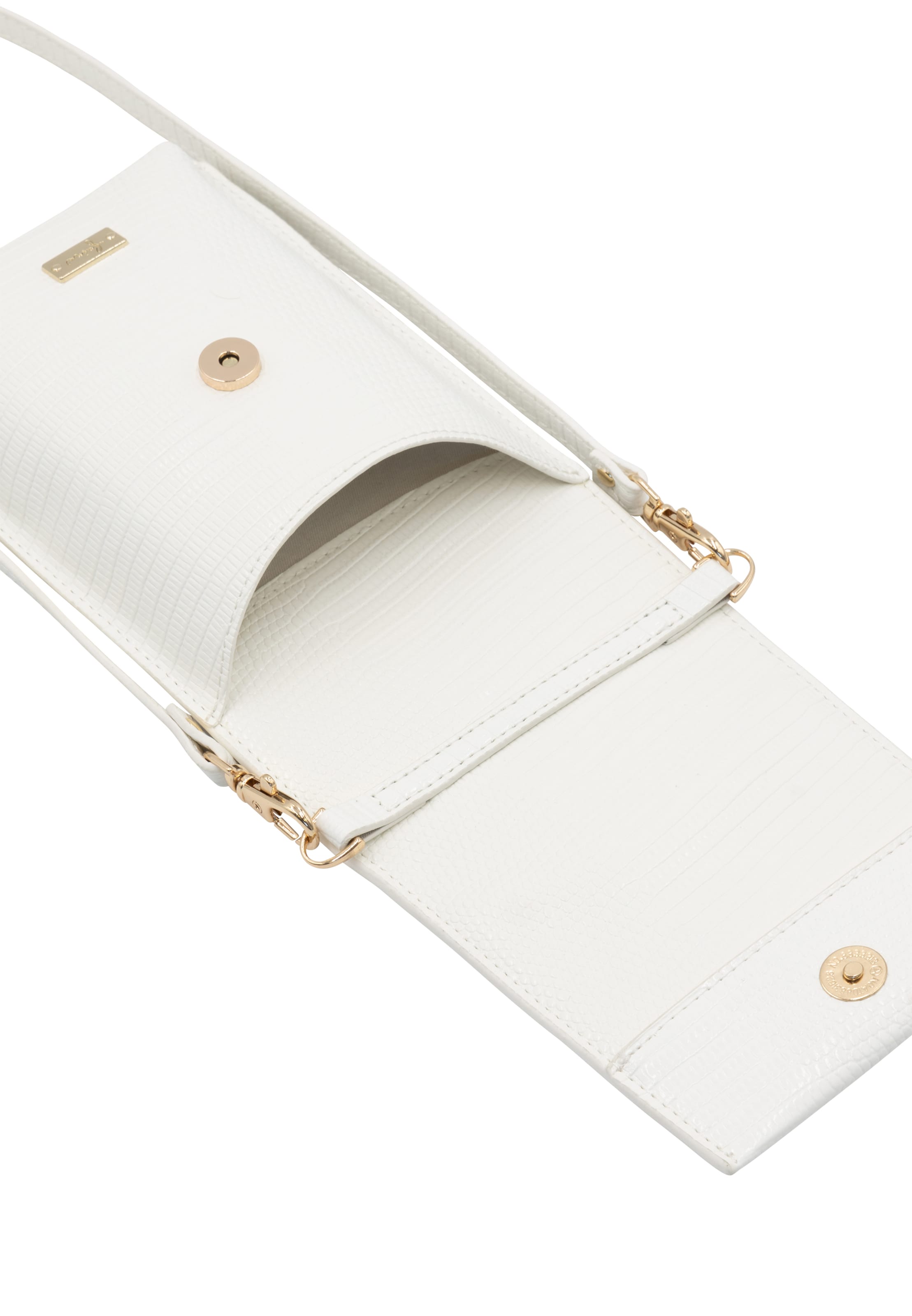 faina - Mala de ombro em branco