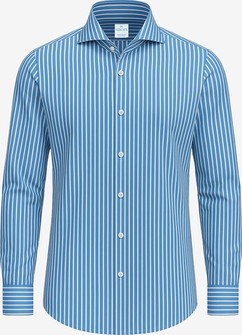 Vercate Slim Fit Businesshemd 'No. 6' in Blau: Vorderseite