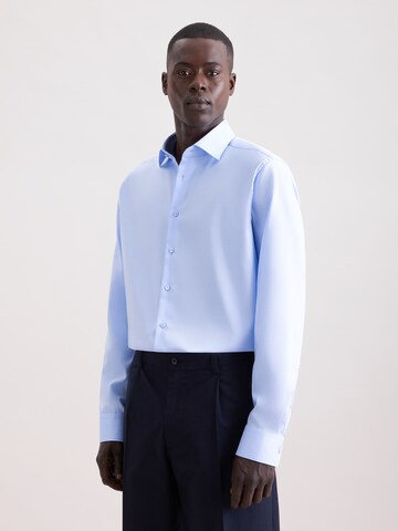 Coupe slim Chemise business SEIDENSTICKER en bleu