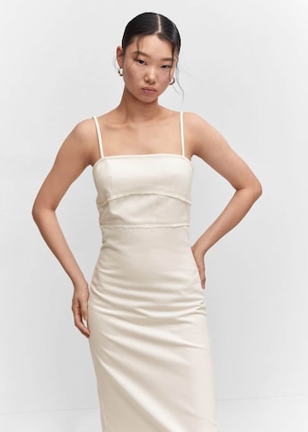 Robe 'Estrella' MANGO en blanc