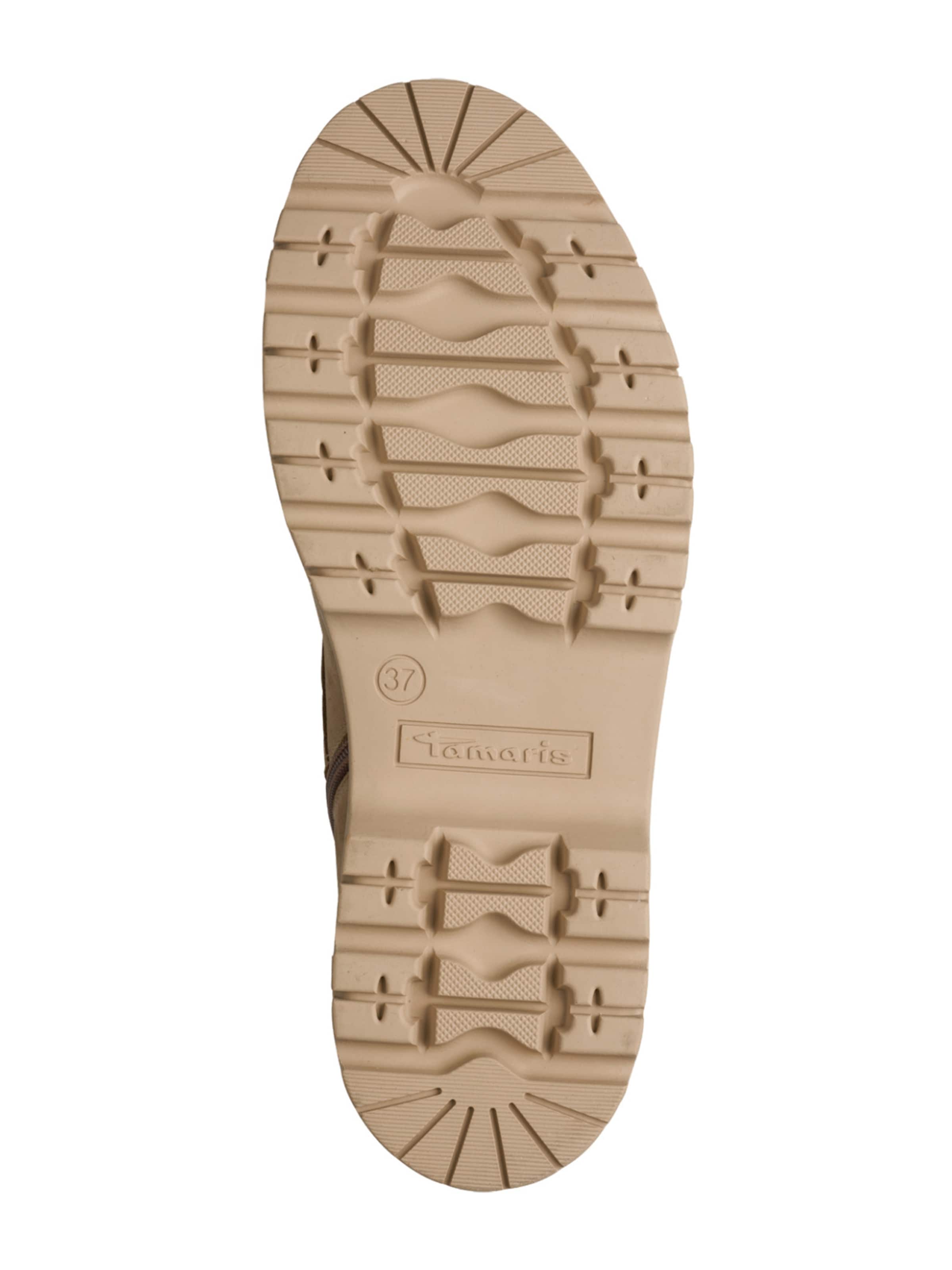 Tamaris Ботинки на шнуровке в Бежевый